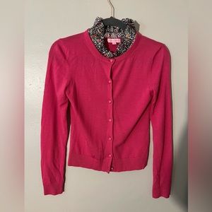 Lilly Pulitzer Pink Cardigan, XS